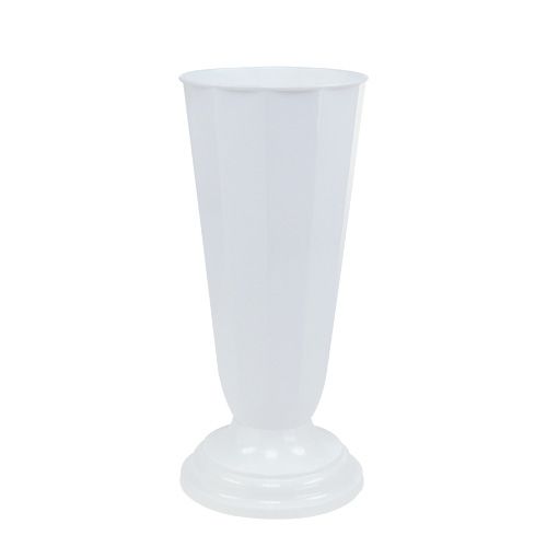 Vase &quot;Szwed&quot; Blanc Ø16cm