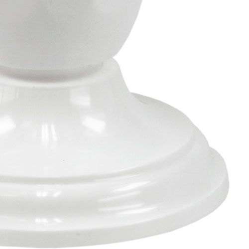 Article Vase décor “Szwed” blanc Ø13cm - 20cm, 1pc