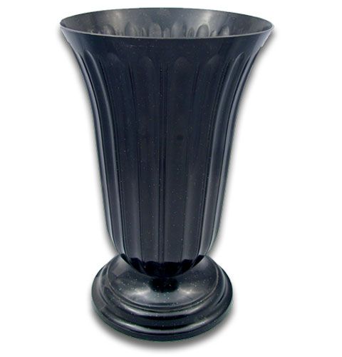 Floristik24 Vase Lilia Noir Ø23cm