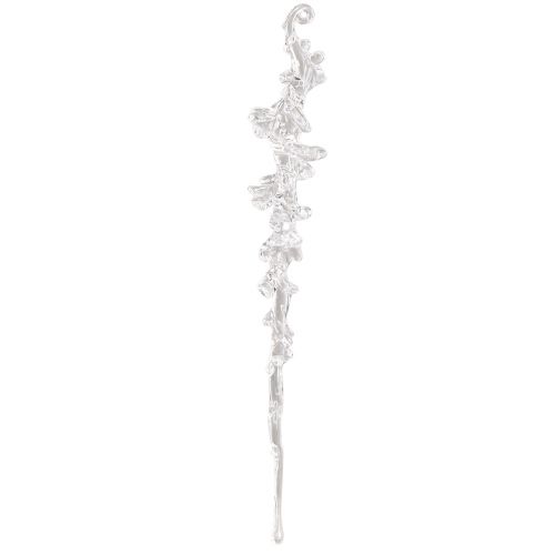 Floristik24 Décoration d&#39;hiver décoration de glaçons cintre clair 25cm 3 pièces