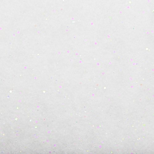 Article Guirlande de glaçons polaire neige avec bordure pailletée 13×180cm 6pcs