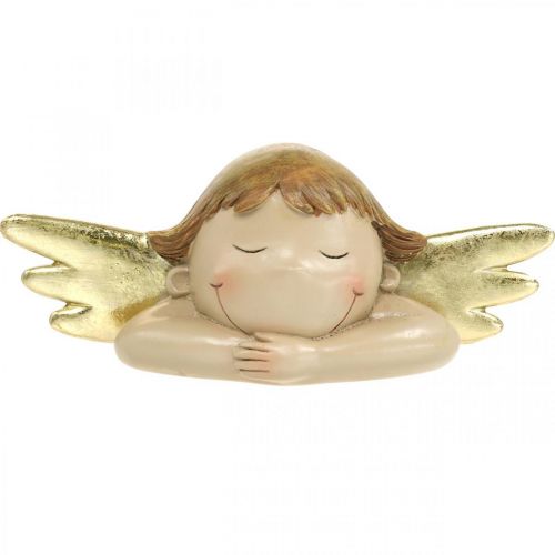 Floristik24 Figurine d'ange décorative Décoration de table de Noël 22,5 × 9,5 × 9cm