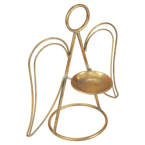 Floristik24 Décoration d'ange décoration de table ange en métal Noël 33×18×37,5cm