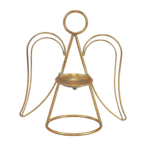 Floristik24 Décoration d'ange décoration de table ange en métal Noël 33×18×37,5cm