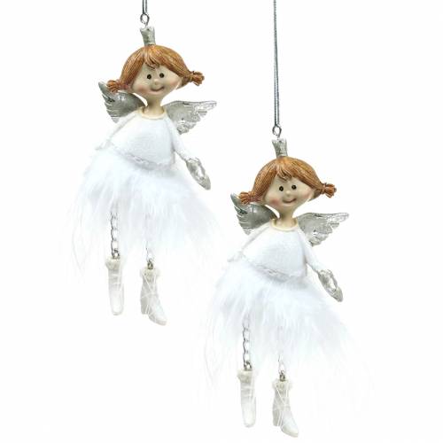Floristik24 Décorations De Noël Ornement D'arbre De Noël Ange 11,5cm 4pcs