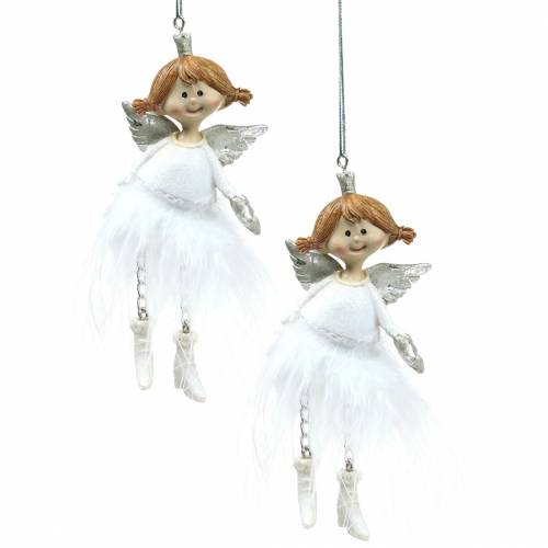 Floristik24 Décorations De Noël Ornement D&#39;arbre De Noël Ange 11,5cm 4pcs