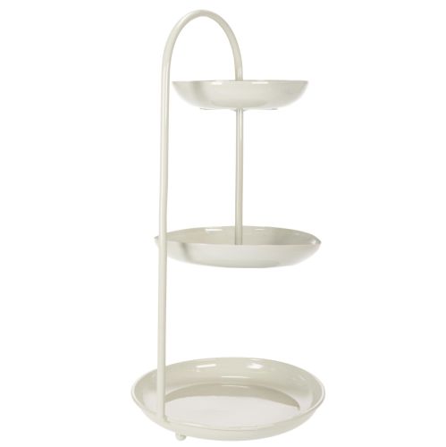 Article Décoration de table à trois niveaux, idéale pour les salons, les occasions spéciales et les mariages, 55 cm