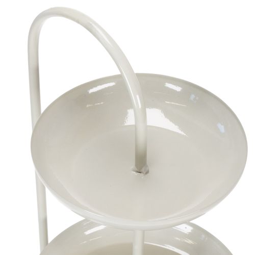 Article Décoration de table à trois niveaux, idéale pour les salons, les occasions spéciales et les mariages, 55 cm