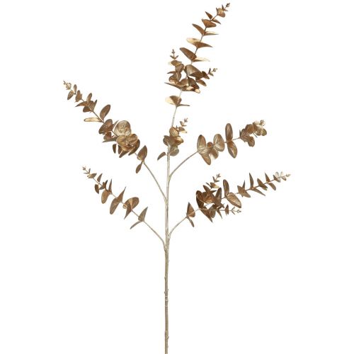 Floristik24 Eucalyptus branche d&#39;eucalyptus artificielle métallisé L105cm