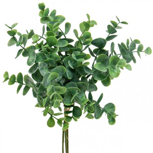 Floristik24 Eucalyptus artificiel branches d'eucalyptus plantes artificielles 38cm 3pcs