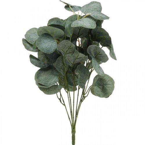 Floristik24 Buisson d&#39;eucalyptus Feuilles d&#39;eucalyptus artificielles vertes 45cm