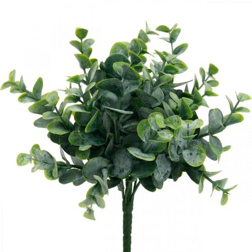 Article Décoration mariage eucalyptus artificiel branches d&#39;eucalyptus vert H26cm