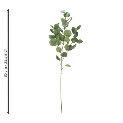 Article Fleur d'eucalyptus artificielle pour décoration intérieure moderne, 85 cm, lot de 3