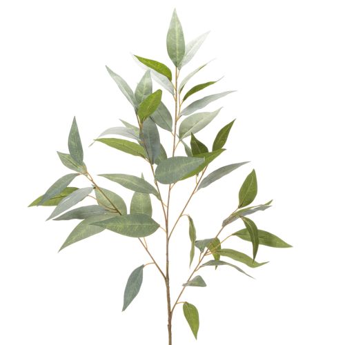 Branche d'eucalyptus artificielle, vert naturel, décoration, 100 cm