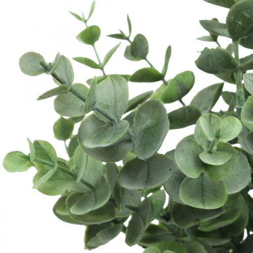 Floristik24 Branche d'eucalyptus décoration eucalyptus artificiel vert sur pique 36cm