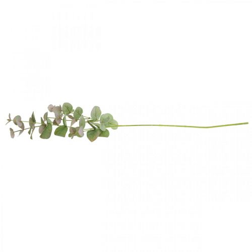 Floristik24 Branche d'eucalyptus artificielle déco plante verte verte, rose 75cm