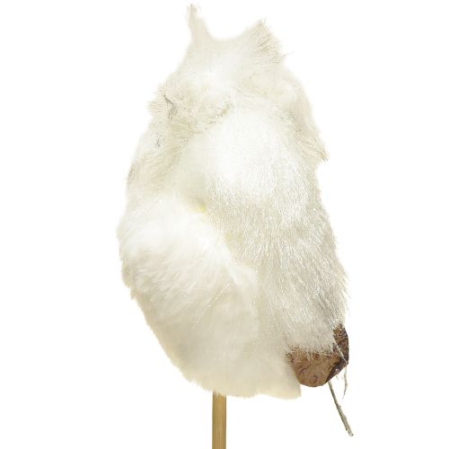 Article Chouette sur la canne blanche 9cm L48cm