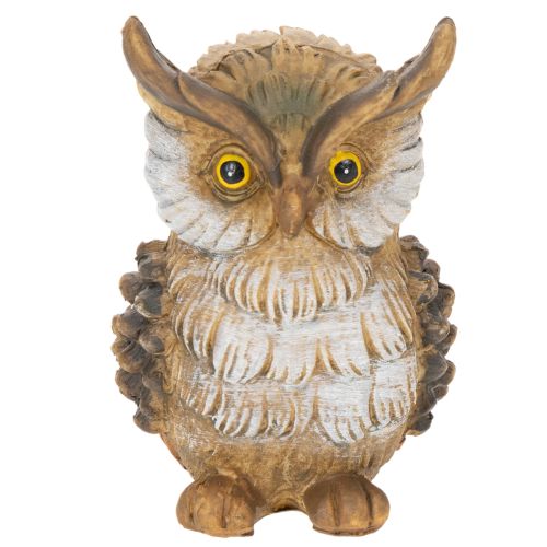 Figurine de hibou, petit hibou assis, décoration, 11 cm | Floristik24.be