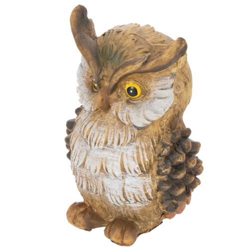 Figurine de hibou, petit hibou assis, décoration, 11 cm | Floristik24.be