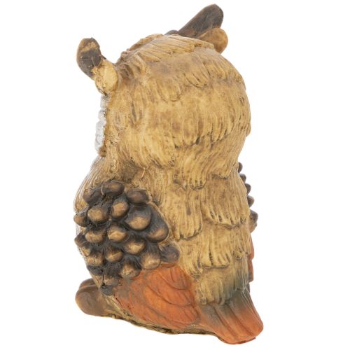 Figurine de hibou, petit hibou assis, décoration, 11 cm | Floristik24.be