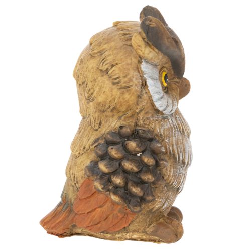 Figurine de hibou, petit hibou assis, décoration, 11 cm | Floristik24.be