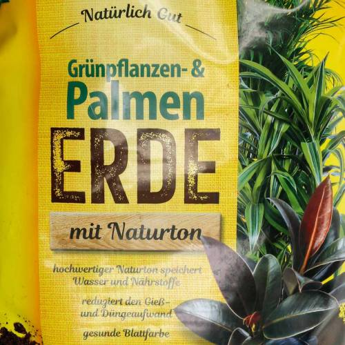 Article Terreau FRUX pour plantes vertes et palmiers 18l