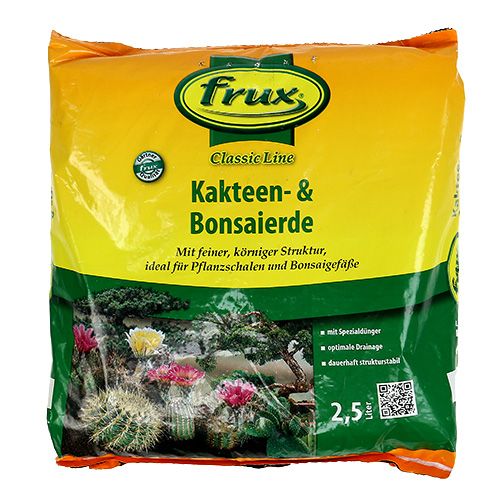 Floristik24 Terreau pour cactus et bonsaï FRUX 2,5 litres