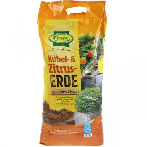 Terreau pour pot et plantes d'agrumes FRUX 18l
