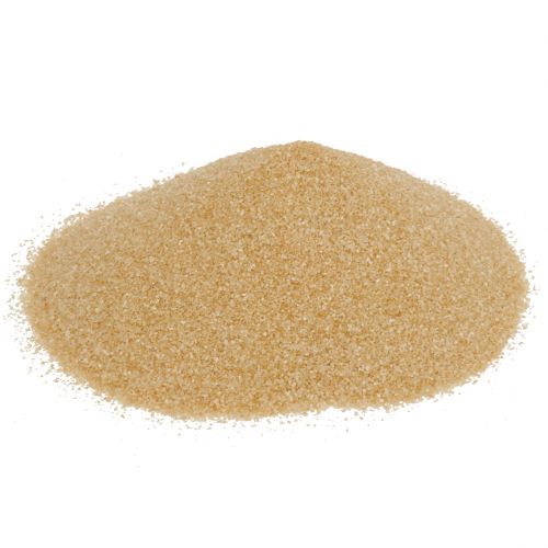 Floristik24 Couleur sable 0.5mm crème 2kg