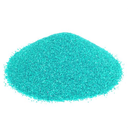 Floristik24 Couleur sable 0.5mm turquoise 2kg