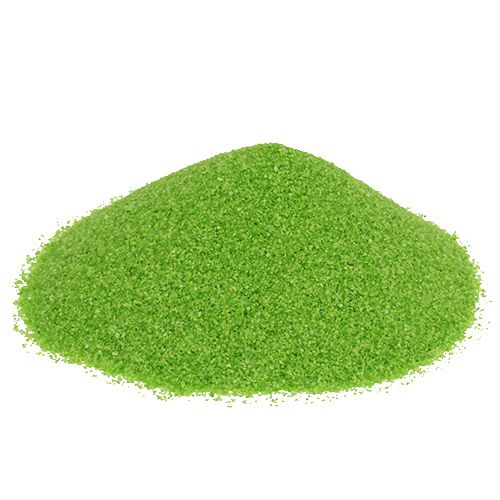 Floristik24 Couleur sable 0.1mm - 0.5mm vert 2kg