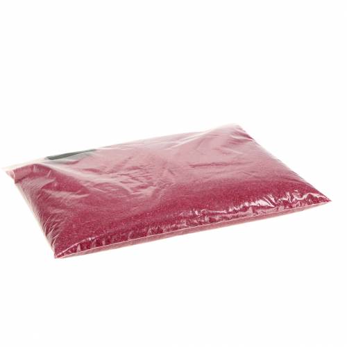 Floristik24 Couleur sable 0.5mm fuchsia 2kg