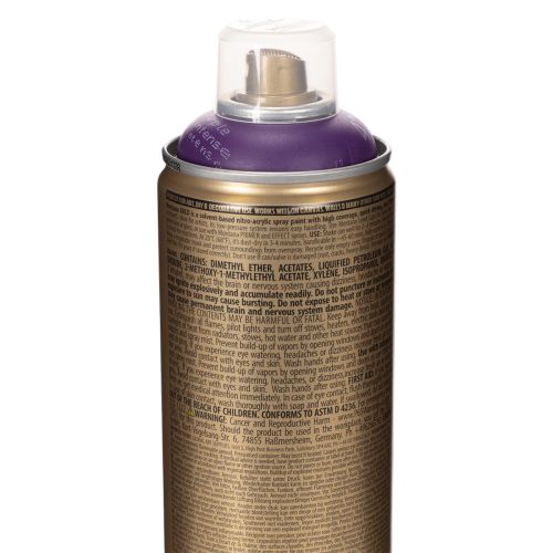 Peinture en aérosol violette