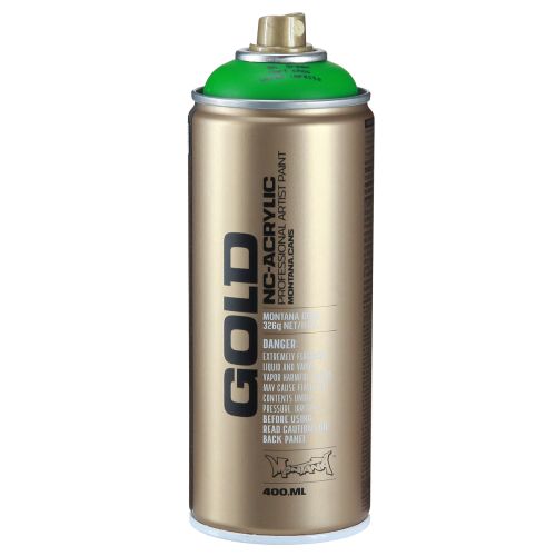 Floristik24 Peinture en aérosol vernis vert mat Montana Gold 400 ml