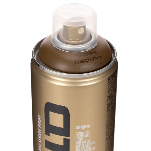 Bombe de peinture pour décoration et loisirs créatifs Montana Gold Brown 400 ml | Floristik24.be
