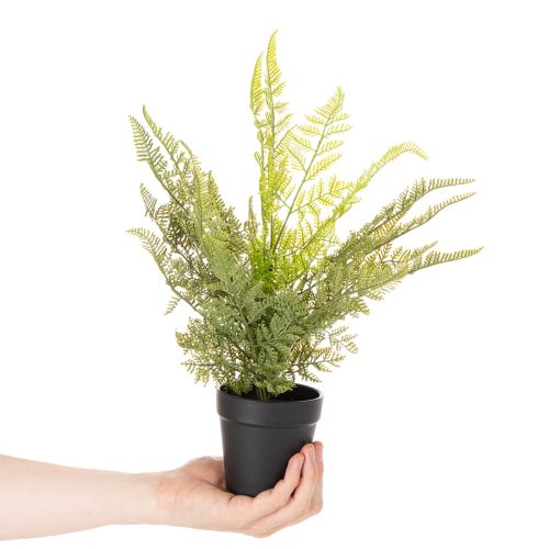 Fougère artificielle en pot pour décoration intérieure, 40 cm | Floristik24.be