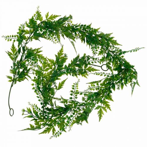 Floristik24 Guirlande de plantes suspendues artificielles vert 150cm