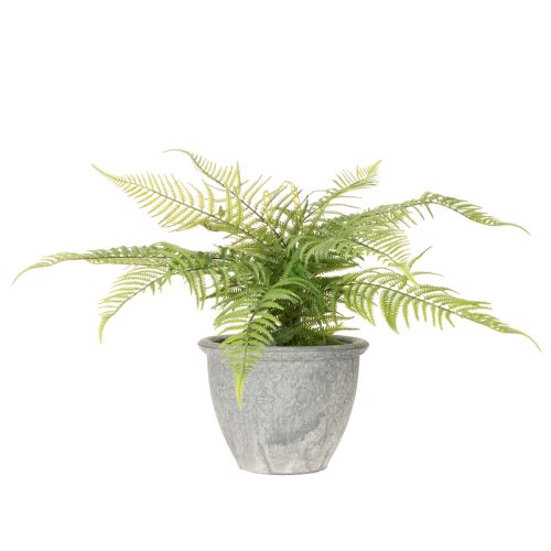 Fougère artificielle en pot pour salon et bureau, 35 cm | Floristik24.be