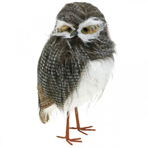 Chouette forêt, décoration hiver, chouette déco, automne H41cm