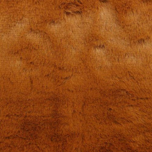 Ruban de fourrure marron décoration de table en fausse fourrure 15×150cm