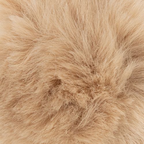 Pompon décoratif à suspendre, boule de fourrure duveteuse, 7 cm, lot de 6 | Floristik24.be