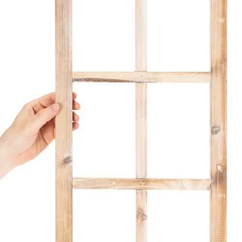 Cadre de fenêtre en bois comme décoration murale 100 cm | Floristik24.be