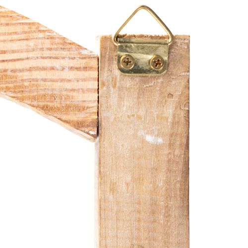 Cadre de fenêtre en bois comme décoration murale 100 cm | Floristik24.be