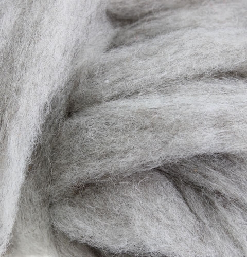 Article Fusée en laine 10m gris