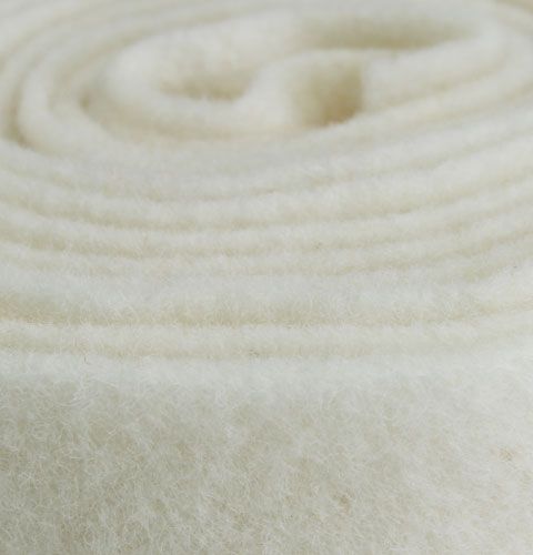 Article Ruban feutre blanc 7,5cm, 5m
