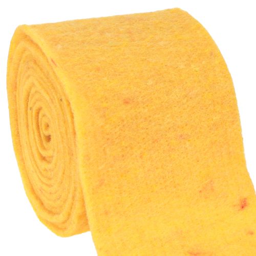 Ruban de feutre 15 cm x 5 m jaune