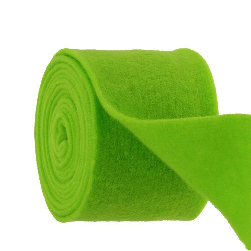 Floristik24 Ruban de feutrine 15cm x 5m vert