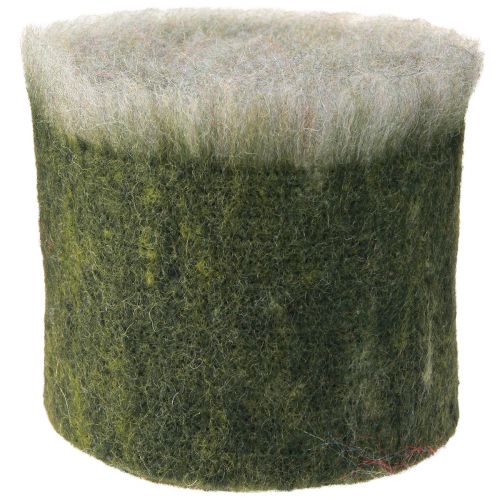 Article Ruban feutre Franzi pot ruban laine feutre vert foncé 15cm 4m