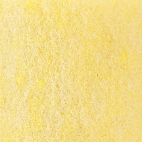 Article Ruban feutre jaune clair 15cm 5m