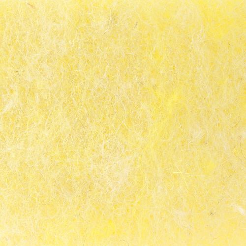 Article Ruban feutre jaune clair 7,5cm 5m